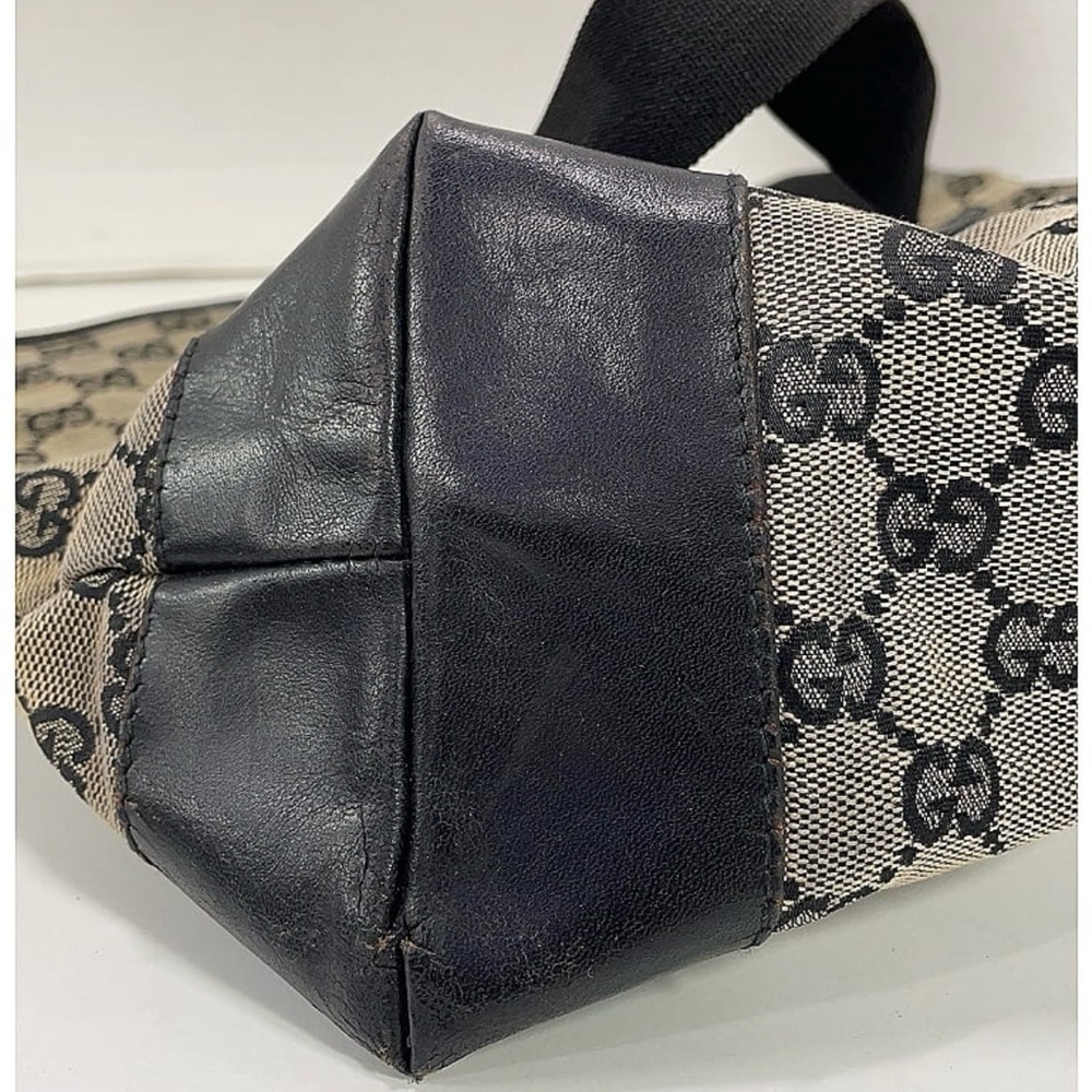 GUCCI Monogram Canvas Tote Bag - Picture 12 of 13
